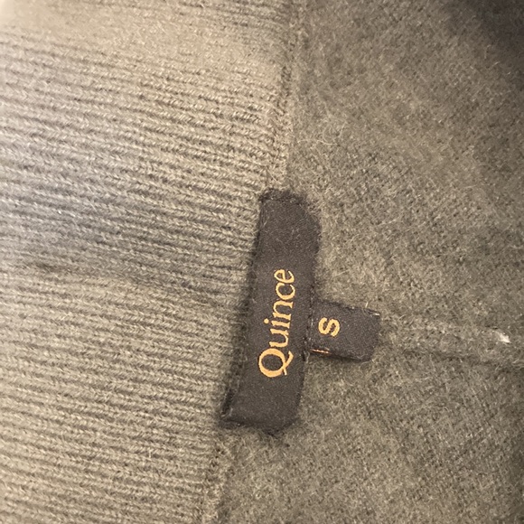 Quince 100% Cashmere Mongolian Cashmere Soft Jogger Sweatpants Olive Green - Picture 8 of 8